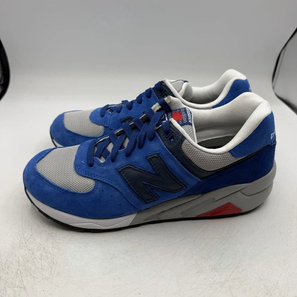 New Balance 572 Shoes Mens Sz 8.5 D Detective Cobalt/Navy Blue Sneakers MRT572BG